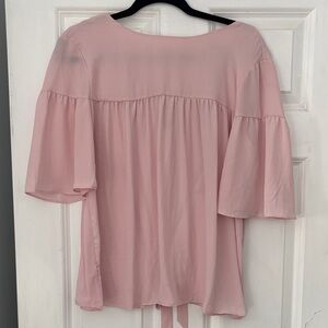 LOFT Blush Pink Flowy Blouse